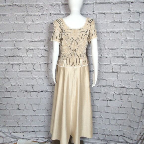 Steinay Silk Beaded Dress, Women's 8 Petite - Picture 4 of 13
